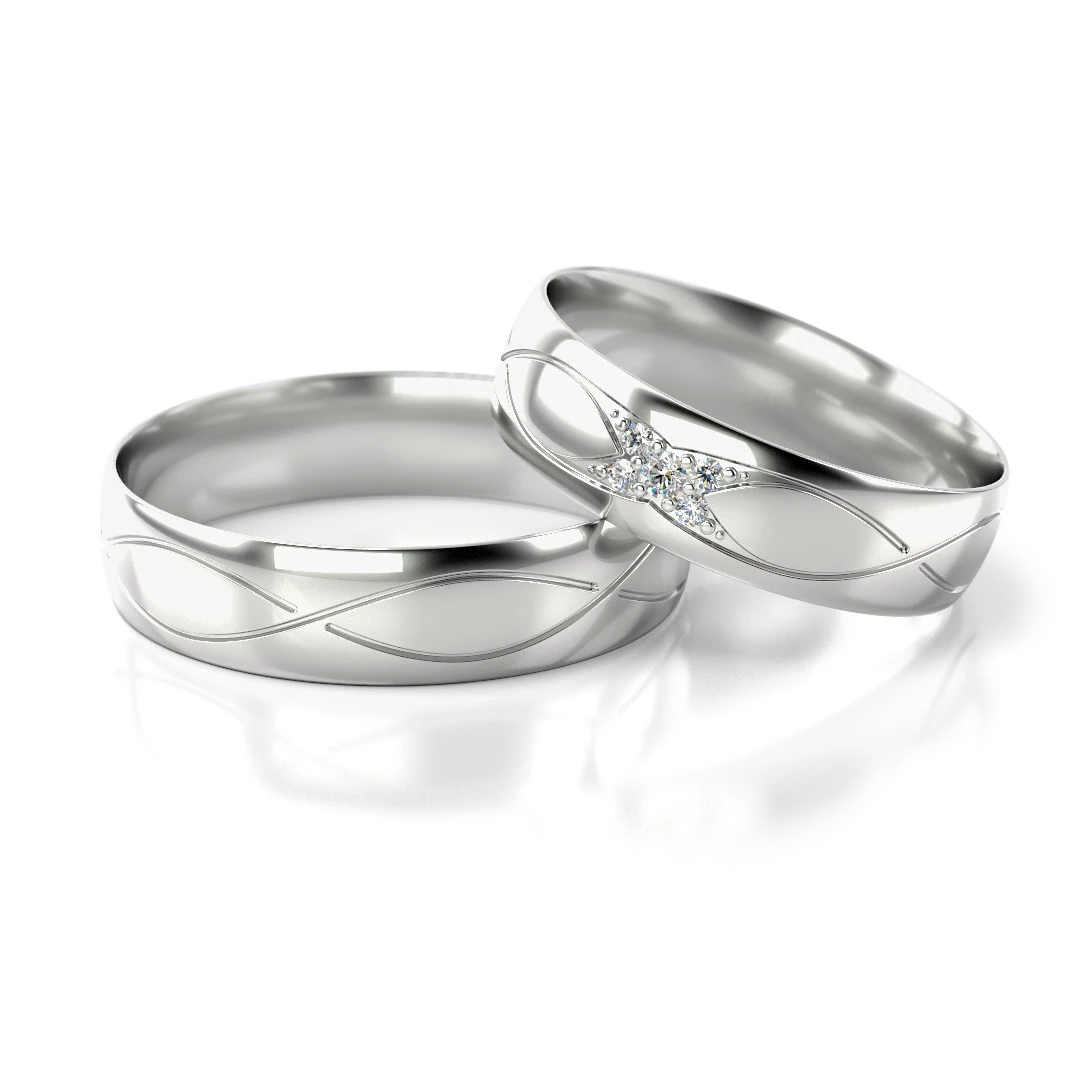 Trauringe "Pure Elegance" - 278 W